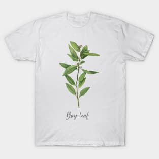 Bay leaf herb art T-Shirt